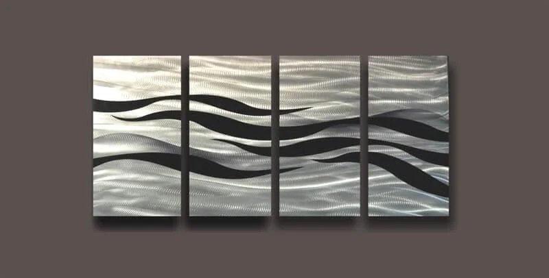 "Fusion" Metal Wall Art - Image 3