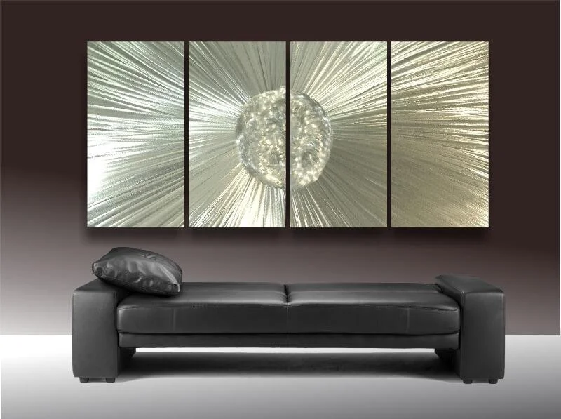 "Meteor" Metal Wall Art "Meteor" Metal Wall Art - Image 6