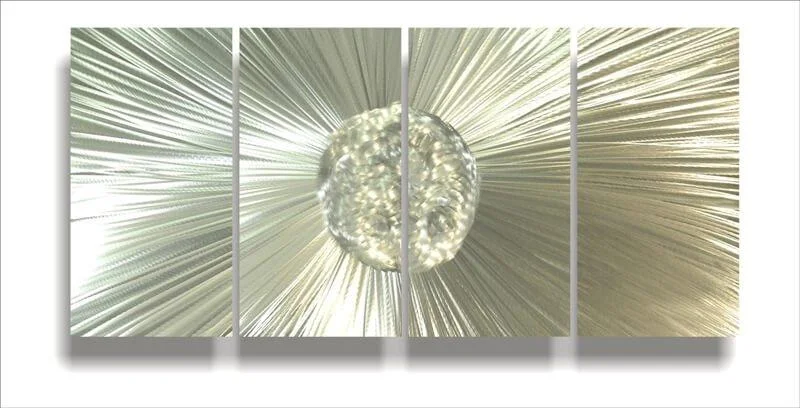 "Meteor" Metal Wall Art "Meteor" Metal Wall Art - Image 3