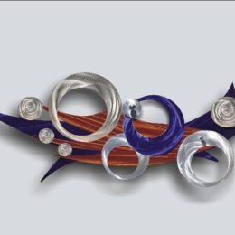 "Velocity" Metal Art Sculpture