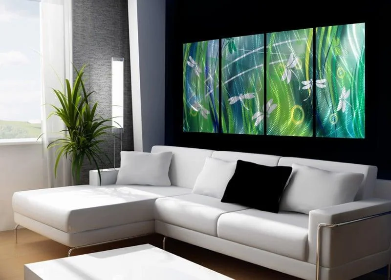 Modern Wall Art Design No 1 Dragon fly metal art