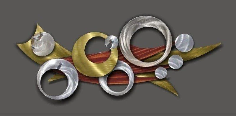 Metal Wall Sculpture Spectrum Metal Art Sculpture
