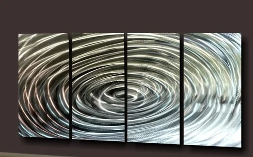 "Vortex" Metal Wall Art