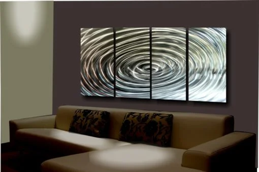 "Vortex" Metal Wall Art