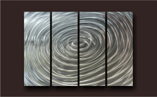 "Vortex" Metal Wall Art