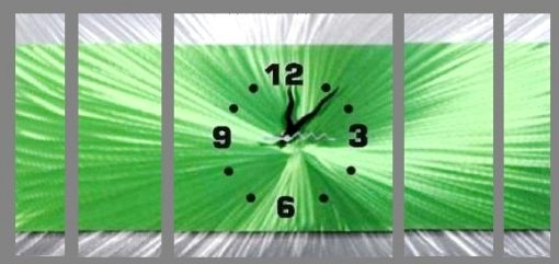 large wall clock green Australia