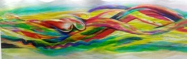 Liquid Infusion 2 Metal Art Decorative Wall Panels