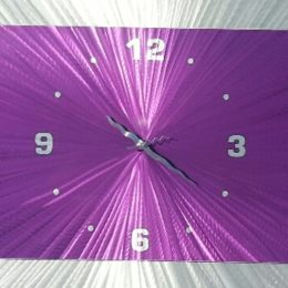 Purple wall clock Australia