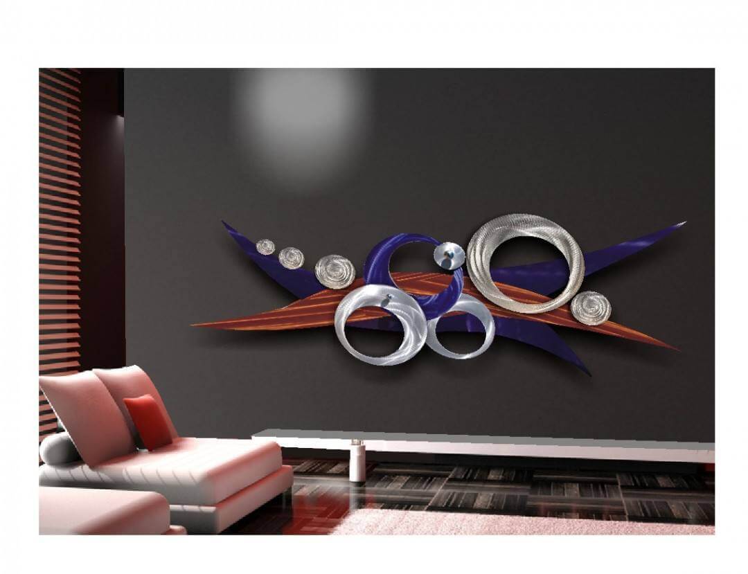 Abstract Art Sculpture ~ Wall Sculpture ~ Metal Art Sculpture