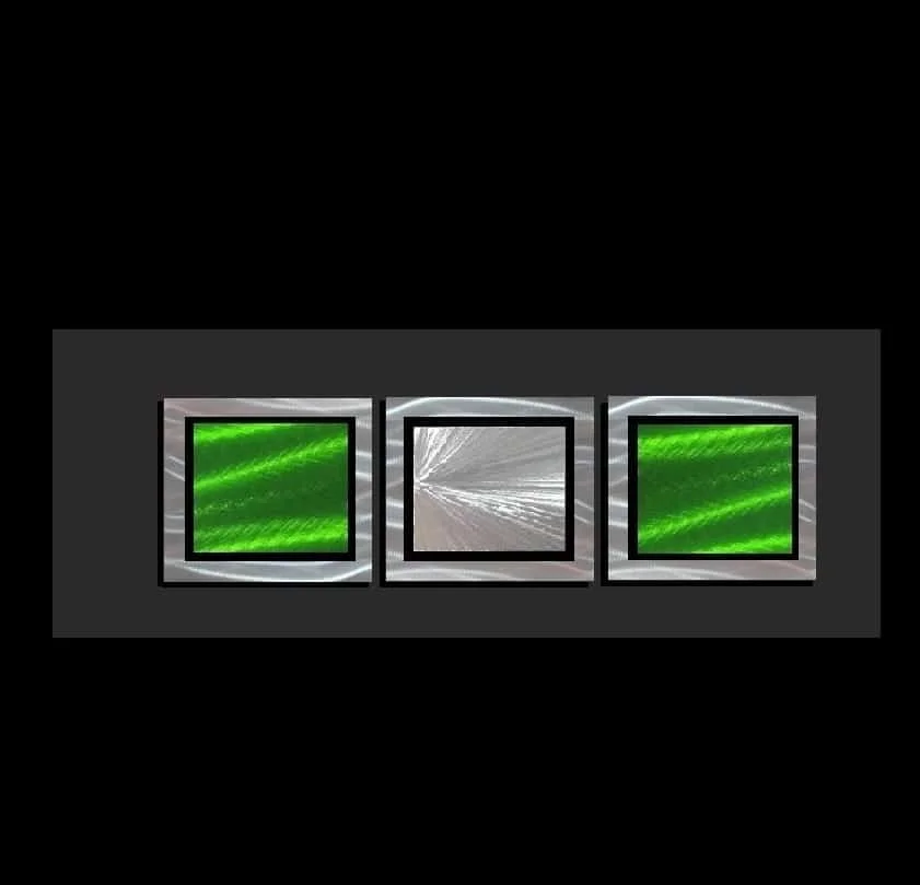 Metal Green Art