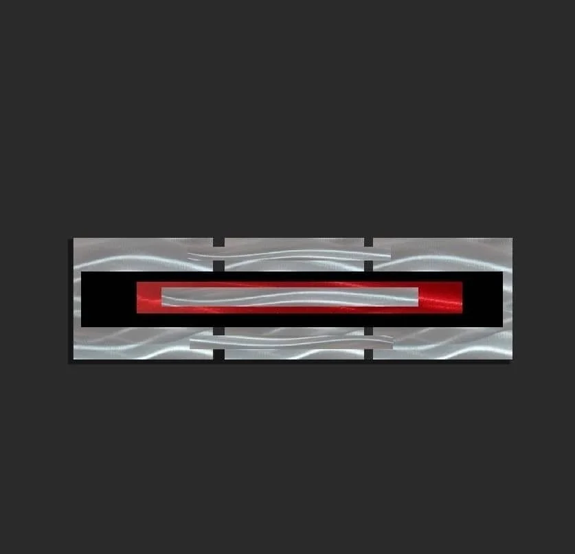Inversion Geometric metal art design