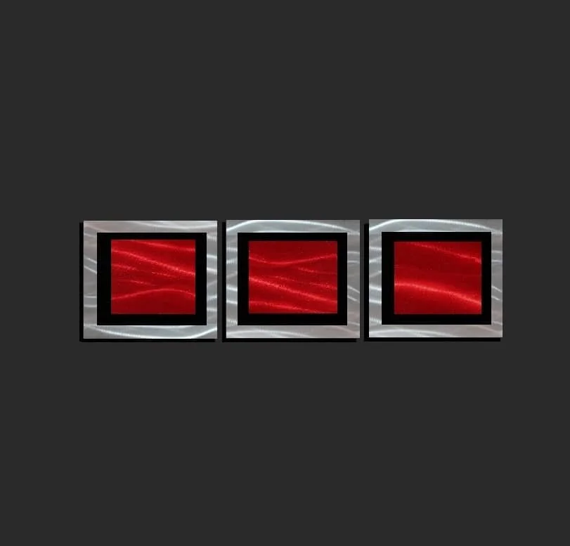 metal wall art abstract