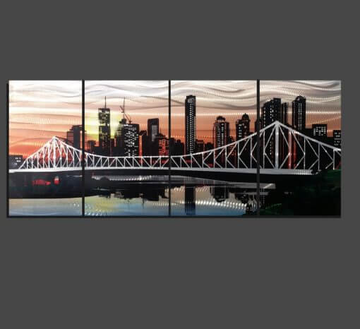Brisbane City Story Bridge Art