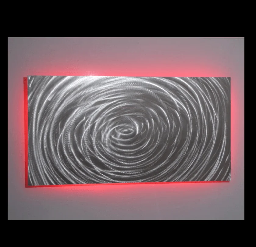 colour sample metal wall art