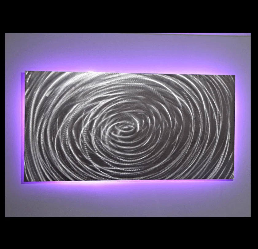 LED metal art