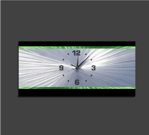Retro Green Clock