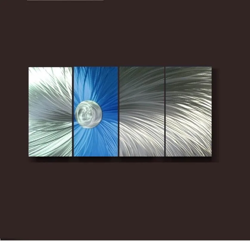 Pure essence blue single panel