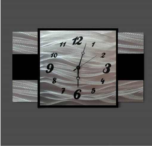 metal clock art design