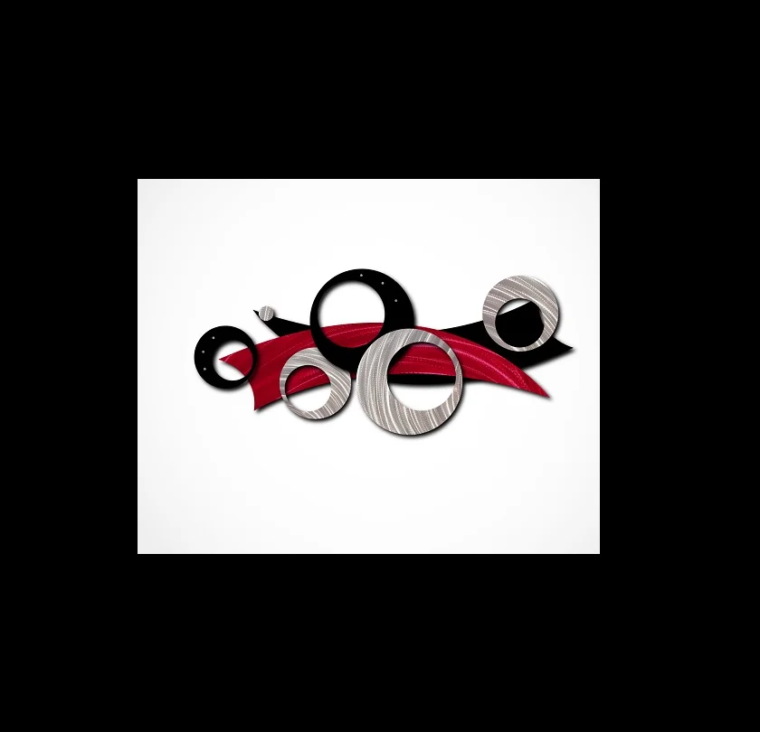 Zafar Metal Wall Sculpture - Image 4