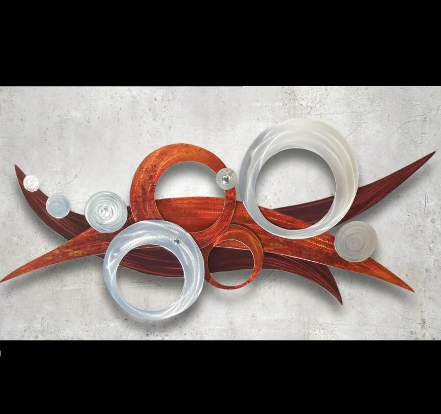 Forged Fury Metal Wall Sculpture No2 Art Gallery Brisbane made and owned modern wall art