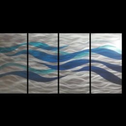 Blue Waves Blue wave artwork
