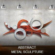 Abstract Metal Sculpture 