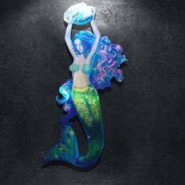 Mermaid Sculpture metal