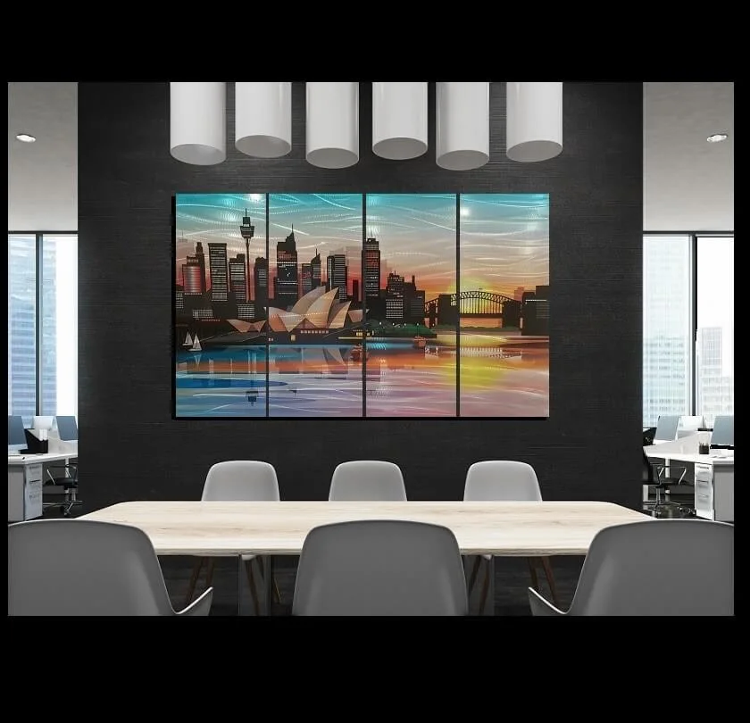 Sydney Metal Wall Art - Image 2