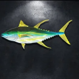Metal Yellow Fin tuna