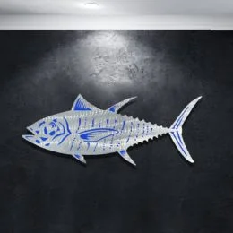 metal tuna wall art