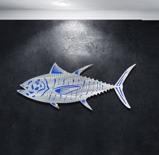 metal tuna wall art