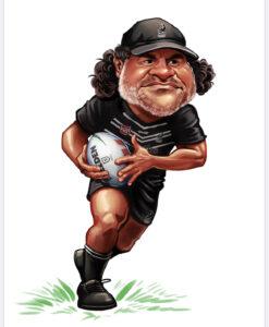 "Sports Caricatures: A Winning Touch for Any Occasion" 14