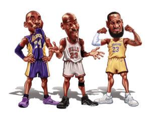 "Sports Caricatures: A Winning Touch for Any Occasion" 16