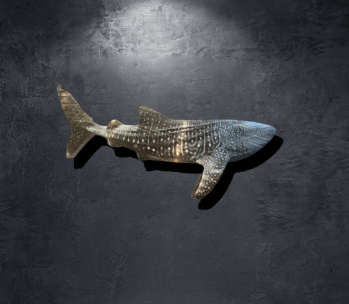 Metal Shark Sculpture