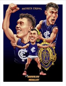 Patrick Cripps caricature art 