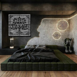 Metal Tree Wall Art 4
