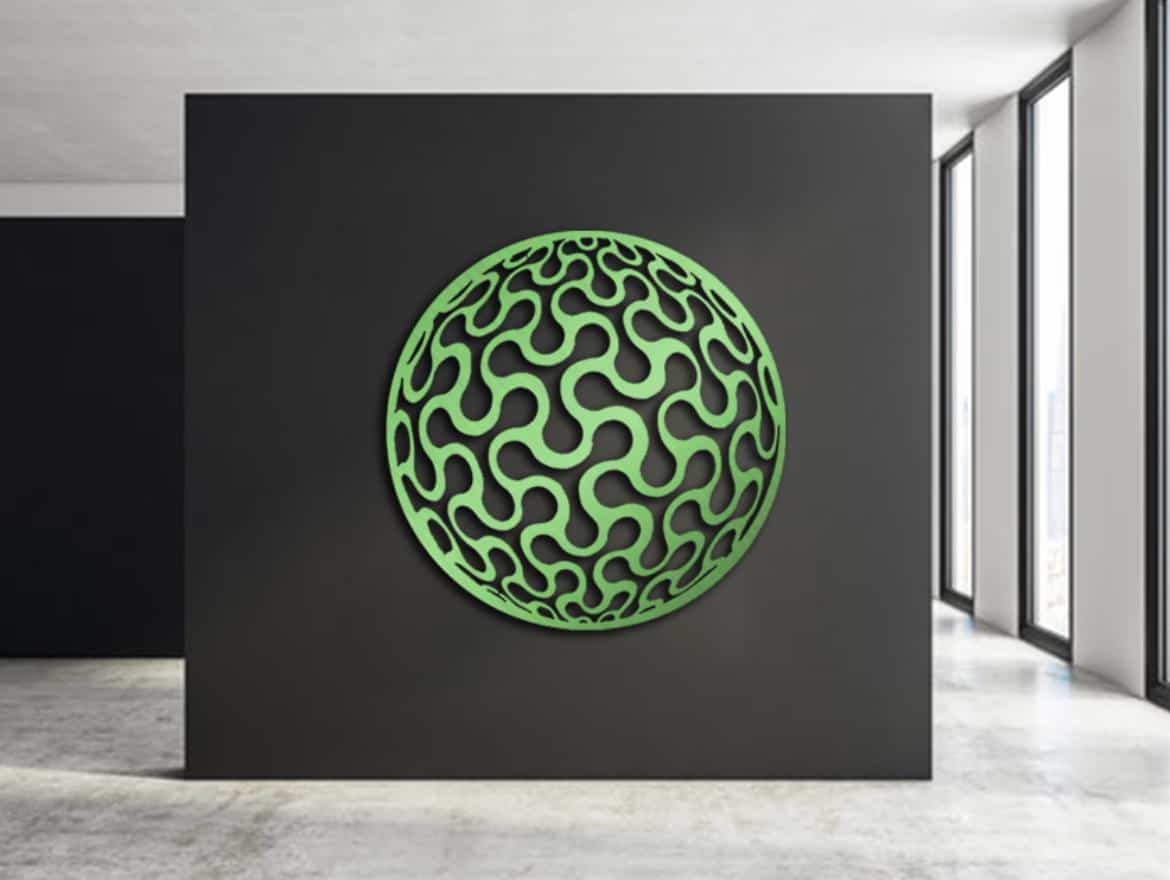 Metal Wall Art A CHANGE OF COLOUR ?