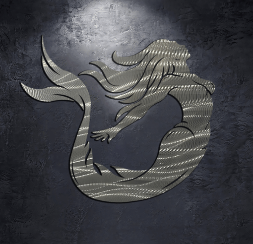 Mermaid Metal Sculpture (Copy)