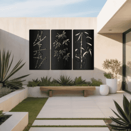 Bamboo Metal Art
