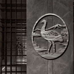 Emu Metal Wall Art – Australian Made Native Bird Wall Decor