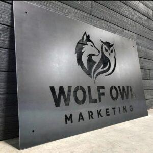 Metal Signs – Custom Laser Cut Business & Home Signage 4