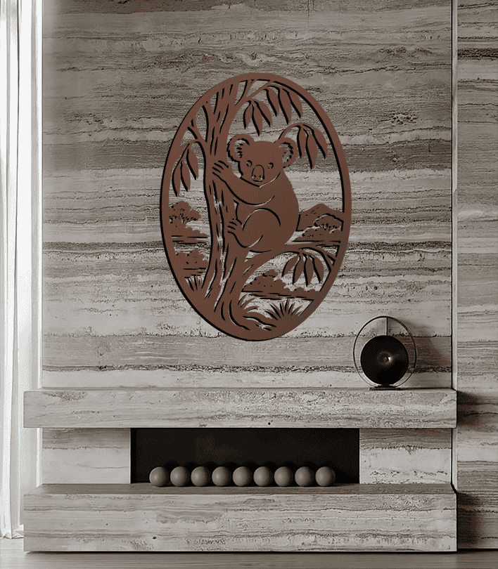COMING SOON THESE PRODUCTS Koala Metal Wall Art,